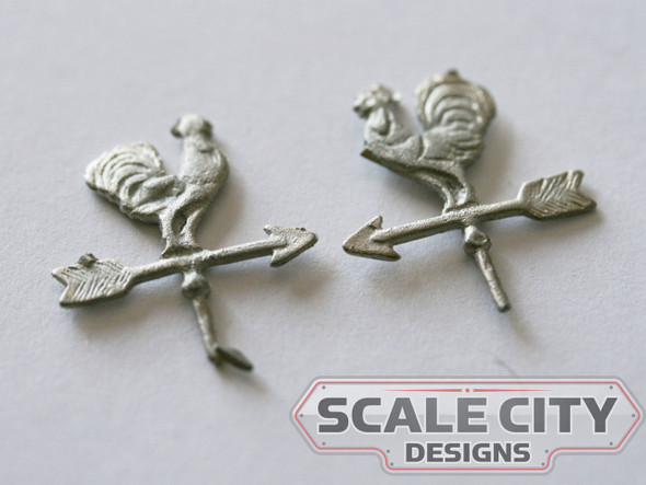 48-1291 Rooster Weather vane O Scale FKA Keil Line