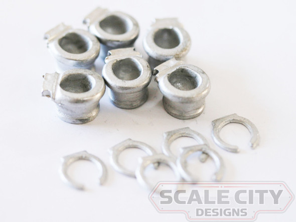 48-253 Bathroom Toliet Building Detail Passenger Car O Scale FKA Keil Line