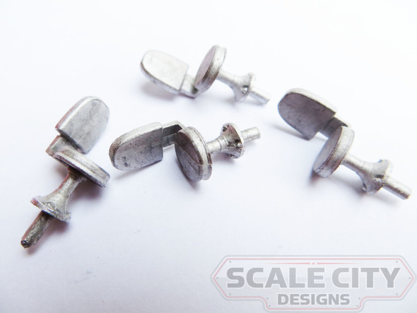 48-904 Diesel Engineer Fireman Seat Steam round O scale FKA Keil Line