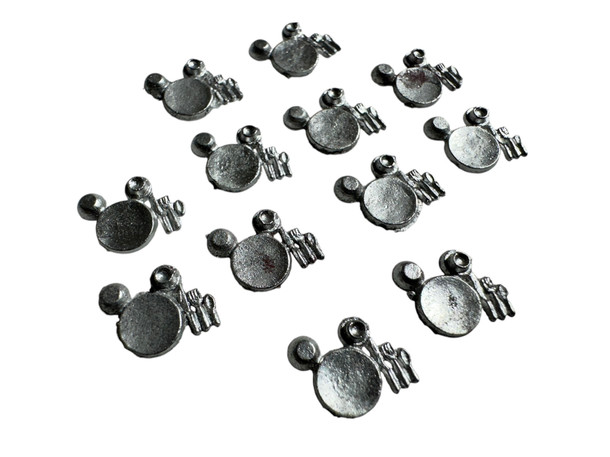 48-579 Place Setting Plate Passenger Car Diner Fork Knife O Scale FKA KEIL LINE