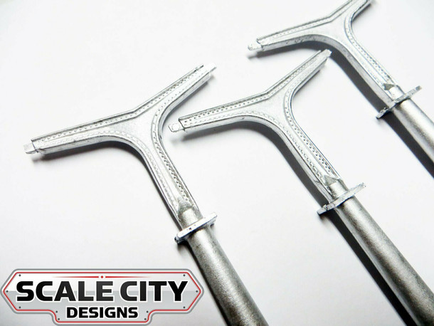 48-566 UMBRELLA PASSENGER TRAIN SUPPORTS O SCALE FKA KEIL LINE