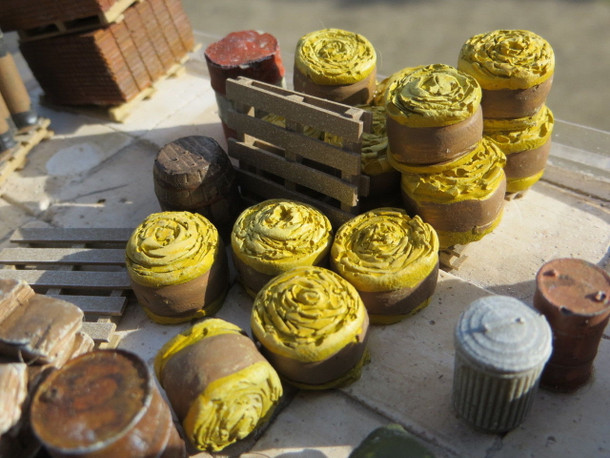 48-3004 Rolls of Insulation O ON3 Scale Resin details Unpainted Castings diorama