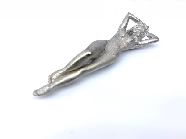 48-1273 Nude woman laying down brothel O Scale Figure FKA Keil Line unpainted