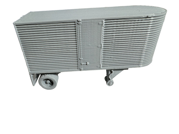48-7501 Ribbed Side Semi Trailer 3D Printed