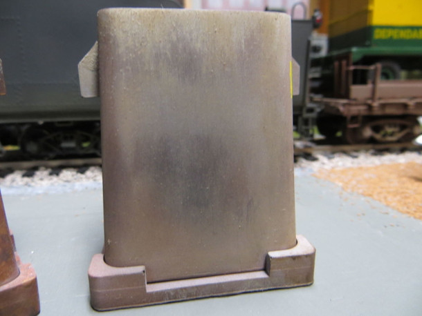 48-6001 O Scale Steel Mill Ingot Mold *Unpainted Resin Kit Great Flat Car Load!