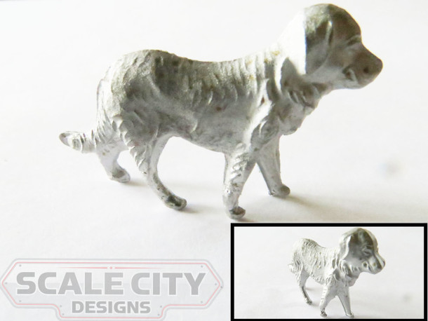 48-636 Large Dog Figure O Scale FKA Keil Line