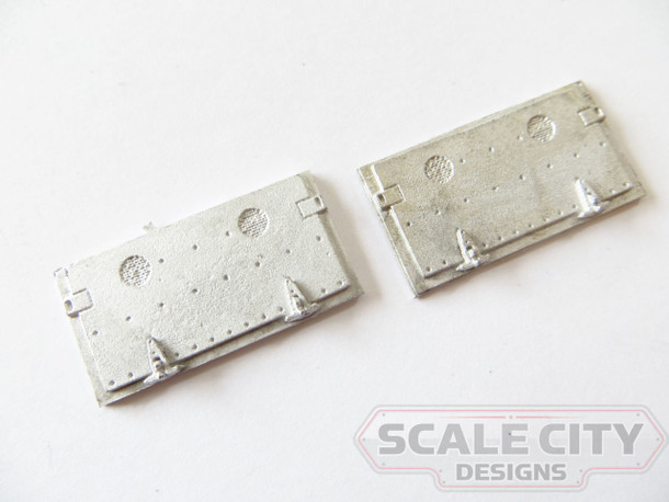 48-161 Budd style Battery Box Front FKA Keil Line O Scale