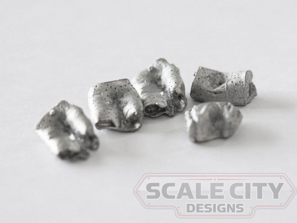 48-151C Crushed Oil Drums O Scale FKA Keil Line