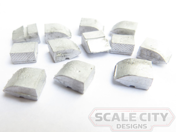 48-244 Roof Vent Utility Arch Heavyweight Passenger Car O scale