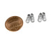 MM-27 Doll House Miniature Baby High Top Shoes 2 pair