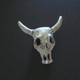 MM-302 Large Steer Cow Bull Skull with Horns Dollhouse Miniature Pewter