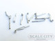 48-205 Side Mount Antenna Brackets Passenger Car O Scale