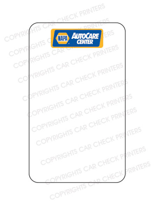 10044553-F3 NAPA AUTOCARE CENTER OIL CHANGE STICKERS