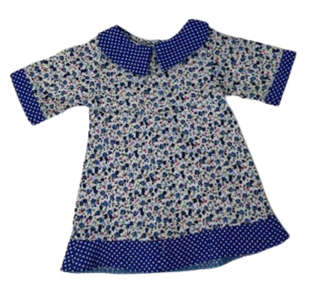 doll shirt dress Babydoll Tiered T-shirt Dress in Blue