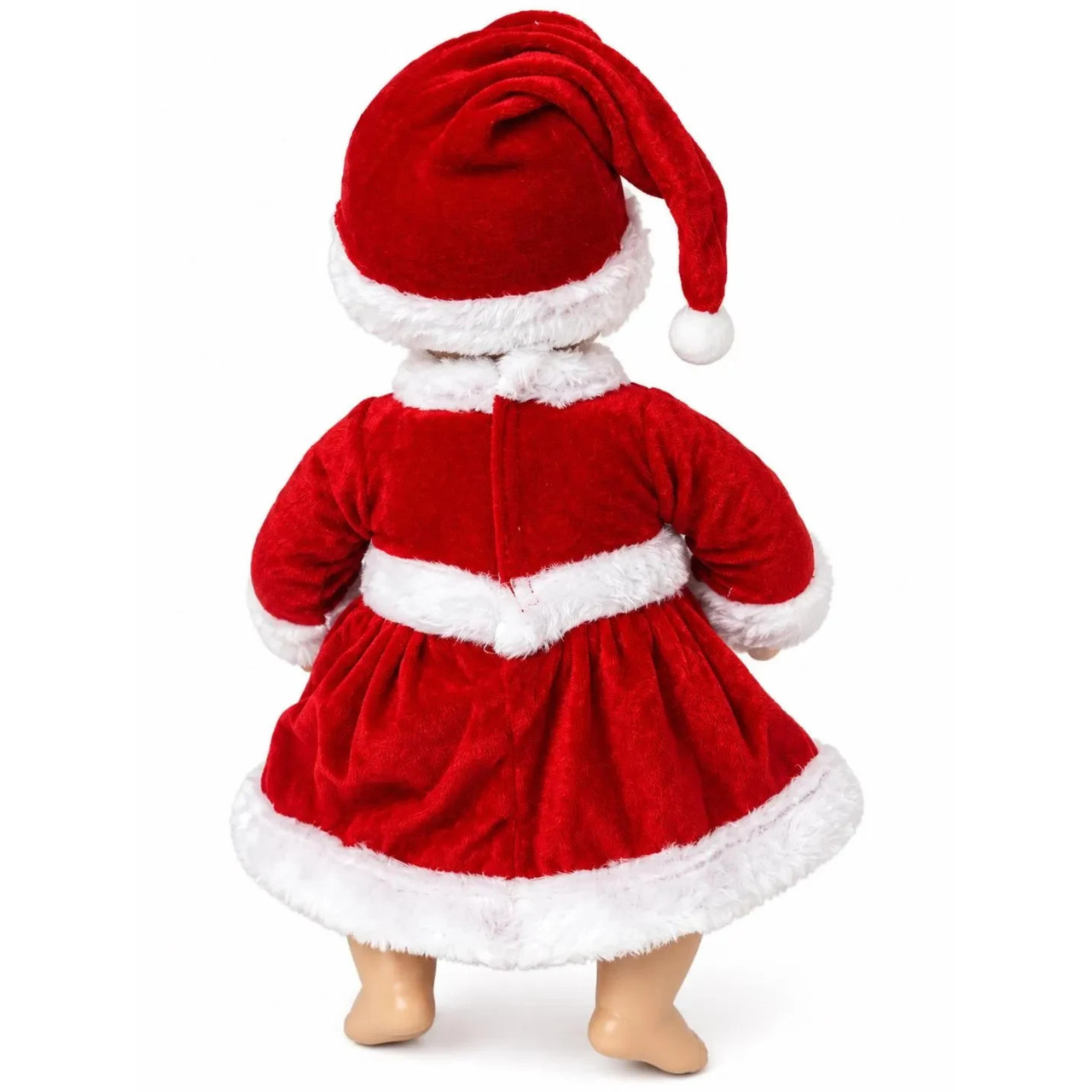 Christmas Reindeer Outfit for 18 Inch Girl Dolls – Red Plaid Snowflake ...