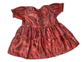 Doll Clothes Superstore Handmade Salmon Party Dress Fits 14-15 Inch Baby Dolls