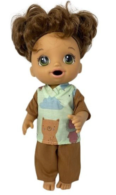 Doll Clothes Superstore Zoo Print Scrubs Fit Baby Alive And Some Baby Alive Dolls