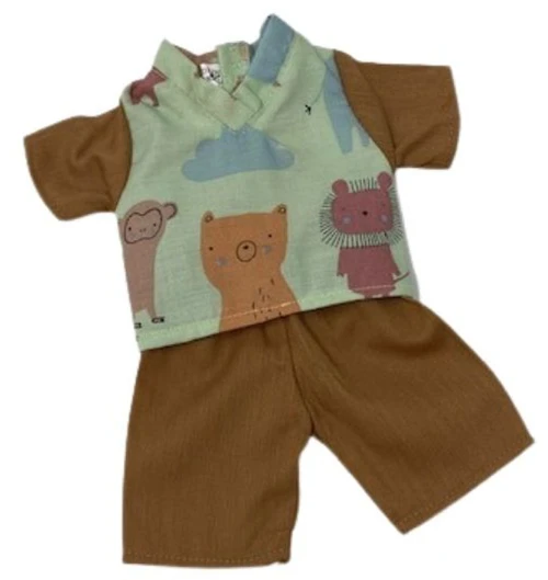 Doll Clothes Superstore Zoo Print Scrubs Fit Baby Alive And Some Baby Alive Dolls