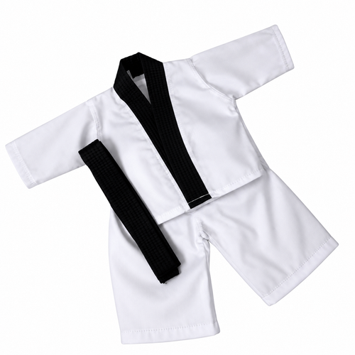 Karate Clothes Fits Cabbage Patch Kid And 15 - 16 Inch Baby Dolls