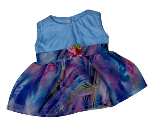 Doll Clothes Superstore Blue Purple Splash Dress Fits 14 Inch Baby Alive And Little Baby Dolls