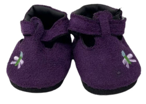 Purple Suede Shoes Compatible with 18 Inch Girl Dolls Like American Girl and Our Generation