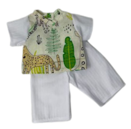 Doll Clothes Superstore Jungle Print Pant Set Fits 14 Inch Baby Alive And Little Baby Dolls