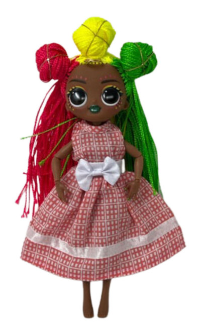 Doll Clothes Superstore Peach Dress Compatible With LOL OMG Fashion Dolls