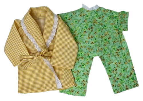 Doll Clothes Superstore Pajamas and Bathrobe Fits 18 Inch Girl Dolls Like Our Generation American Girl