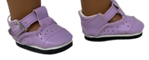 Lavender Mary Jane Shoes Fit 18 Inch Dolls Like Our Generation American Girl