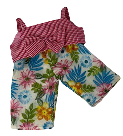 Doll Clothes Superstore Halter Top and Flower Pants Fits 15-16 Inch Baby Dolls