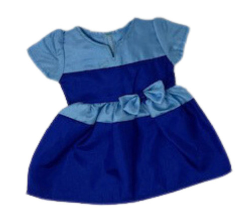 Doll Clothes Superstore Two Tone Blue Dress Fits 14 Inch Baby Alive And Little Baby Dolls
