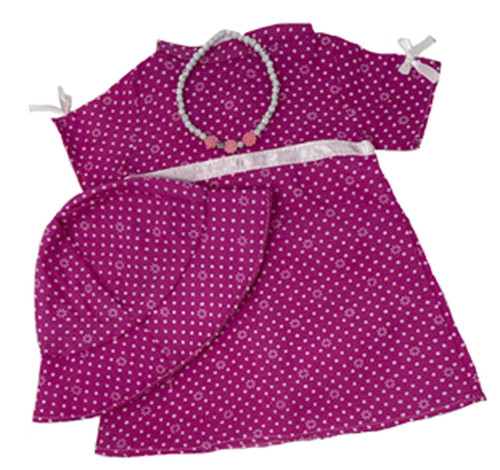 Dress With Hat Fits Our Generation American Girl and My Life Dolls