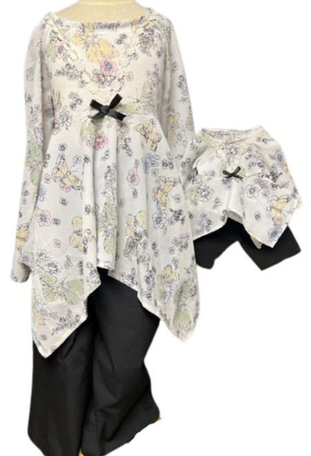 Doll Clothes Superstore Matching Girl And Doll Size 10 1/2 Pant Set