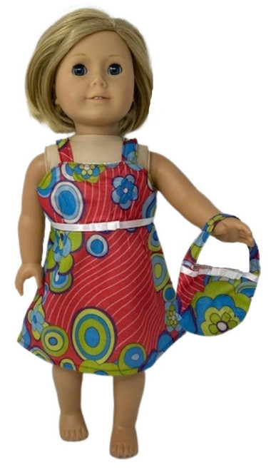 Doll Clothes Superstore Red Sundress Fits 18 Inch Girl Dolls And Cabbage Patch Kids