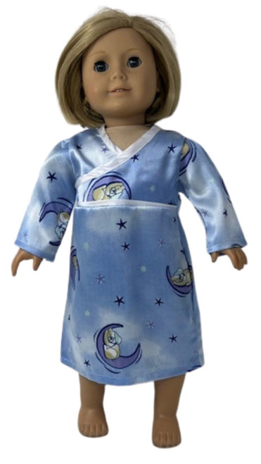 Doll Clothes Superstore Sleeping Bear Nightgown Fits 18 Inch Girl Dolls Like Our Generation American Girl My Life Dolls