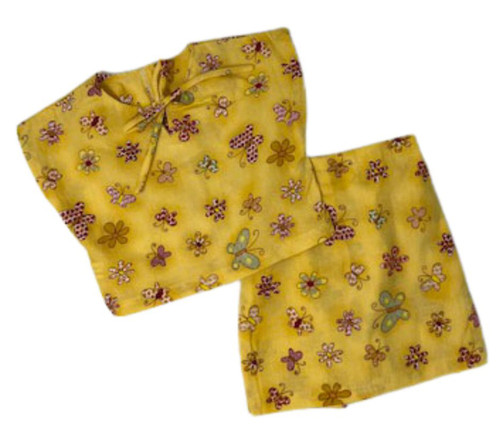 Doll Clothes Superstore Butterfly Skort Outfit For Big Baby Dolls And Stuffed Animals