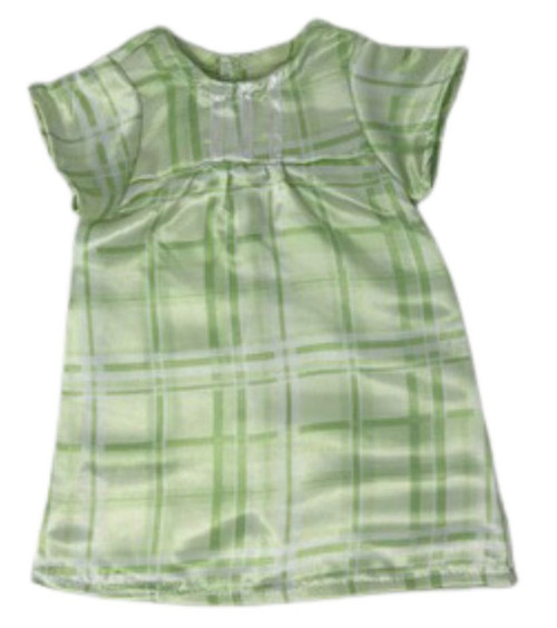 Doll Clothes Superstore Light Green Nightgown Compatible With 15-16 Inch Baby And Cabbage Patch Kid Dolls