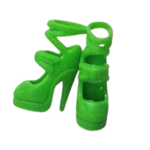 Doll Clothes Superstore Green Ankle Straps fits Barbie and 11 1/2 " Doll