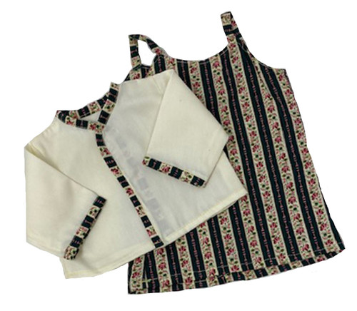 Sleeveless Dress With Jacket Fits 18 Inch Girl Dolls Like Our Generation American Girl