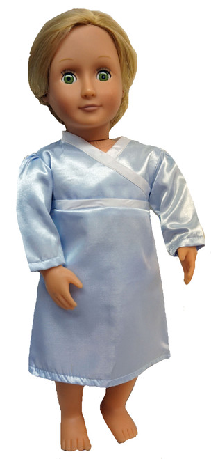 Doll Clothes Superstore Baby Blue Nightgown For 18 Inch Dolls Like American Girl Our Generation