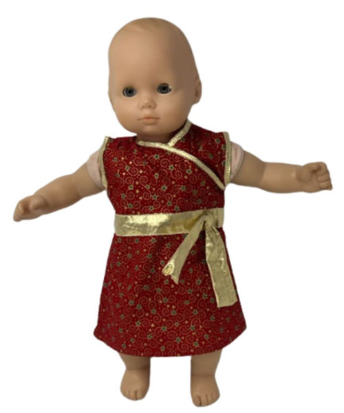 Doll Clothes Superstore Festive Dress Fits 15-16 Inch Baby Dolls