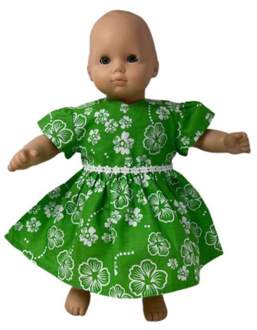 Doll Clothes Superstore Emerald Green Dress Compatible With 15-16 Inch Baby  And Cabbage Patch Kid