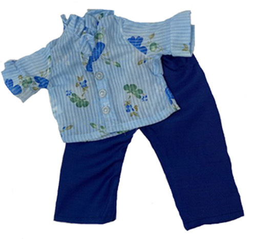 Doll Clothes Superstore Floral Shirt And Blue Pants For 18 Inch Dolls Like American Girl Our Generation My Life Dolls