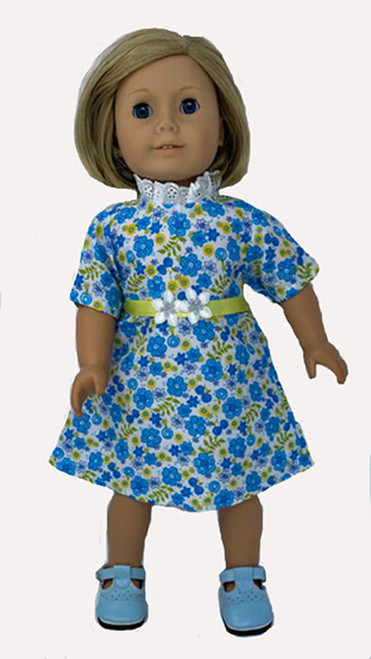 Doll Clothes Superstore A Line Flower Dress Fits 18 Inch Girl Dolls Like American Girl Our Generation My Life Dolls