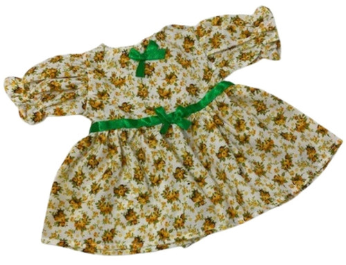 Doll Clothes Superstore Fall Flowers Dress Fits 15 Inch Baby Dolls