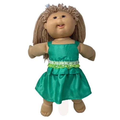 Green Sundress Fits Cabbage Patch Kid Dolls