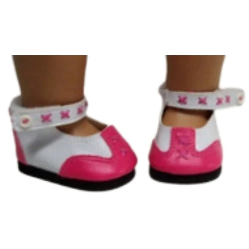 Pretty Pink Shoes fits Bitty Baby Dolls