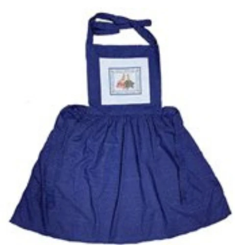 Adult Apron Heart Strings Cross Stitch One Size Fits Small To X Large size