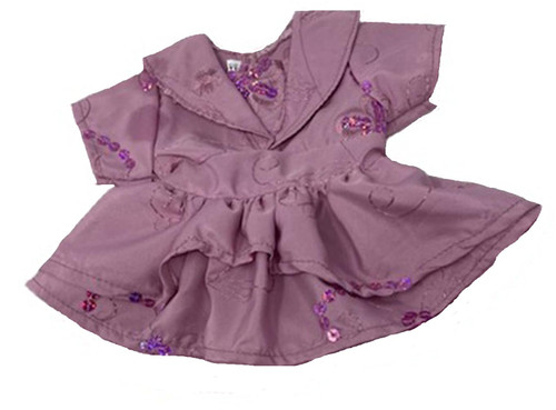 Doll Clothes Superstore Mauve Designer Dress Fits Some Baby Alive And Little Baby Dolls