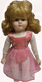 Leotard And  Net Skirt Fits 23 Inch Girl Dolls And Porcelain Dolls